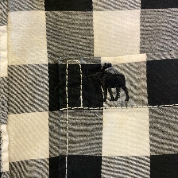Abercrombie, kids checkered short sleeve button-down shirt - Picture 3 of 5